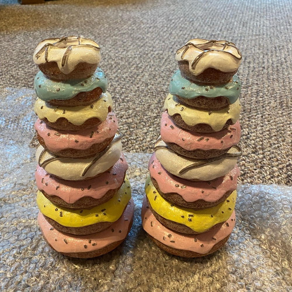 Colorful Donut Stacking decor